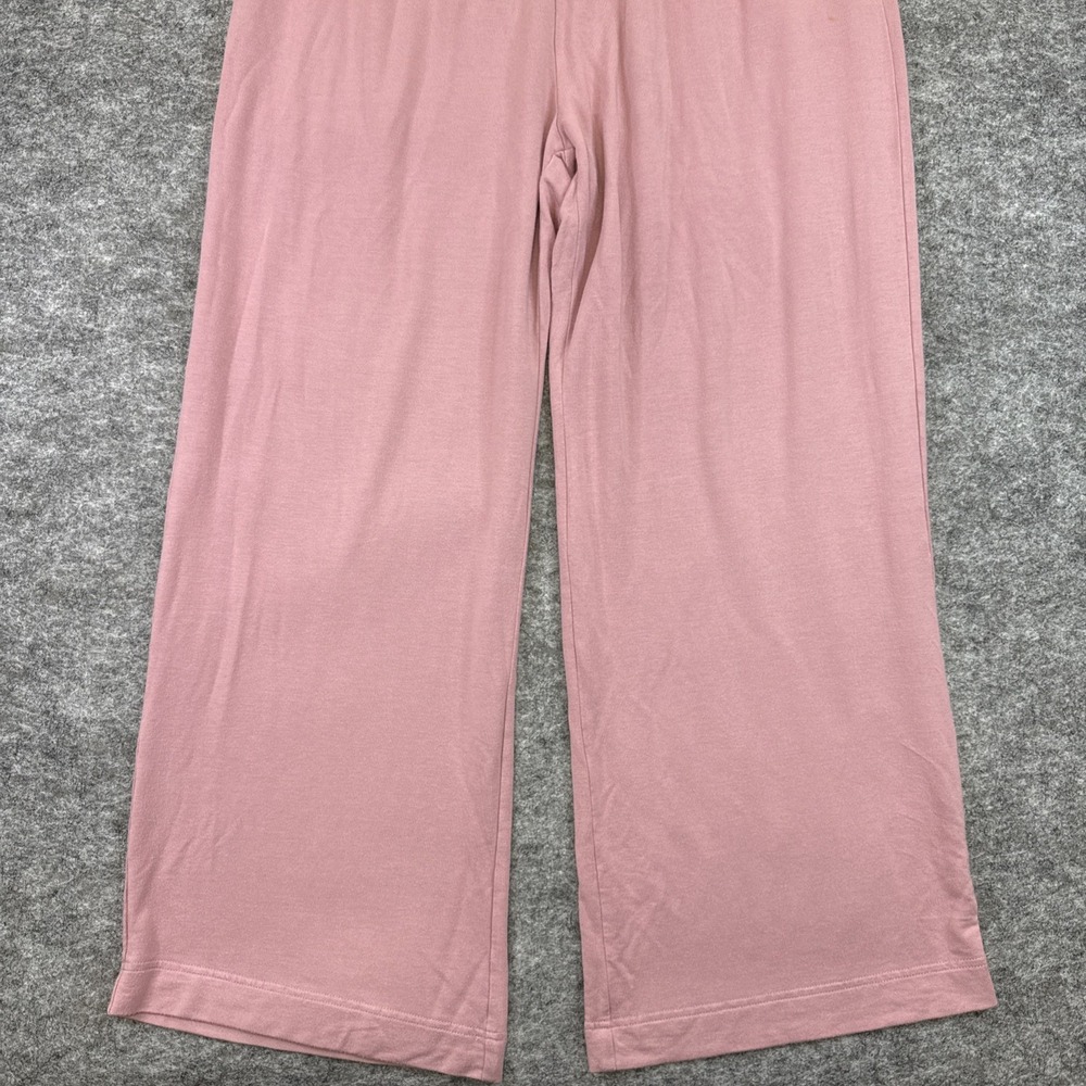 LAKE Women's Dusty Rose Pajama Set - Long Sleeve Top & Drawstring Pants - Picture 5 of 16